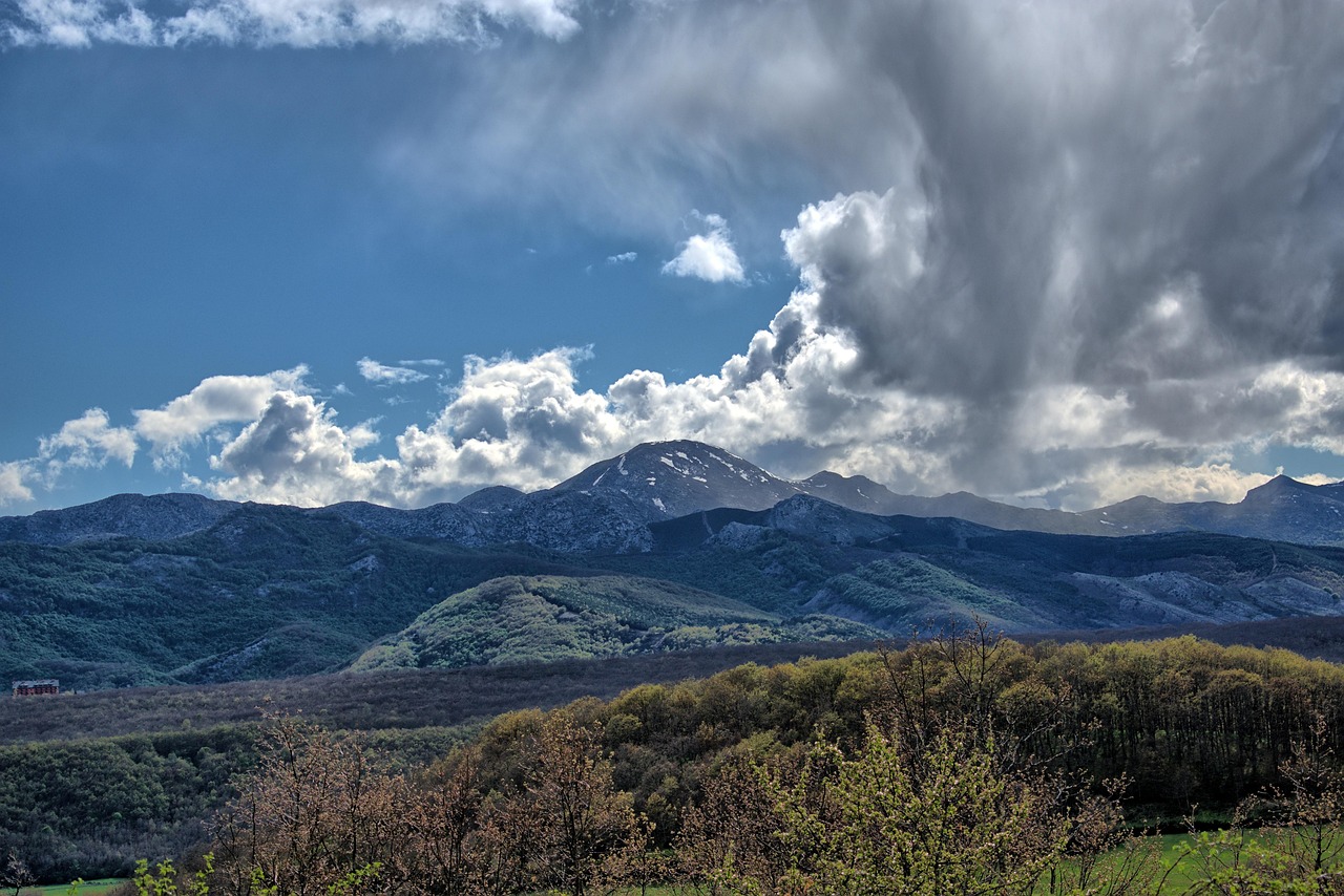 nature, darling, mountain landscape, montaña palentina, spain, clouds